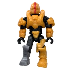 Halo Mega Bloks Series Delta UNSC Spartan Protector Yellow Mini / Micro Figure - Picture 1 of 2