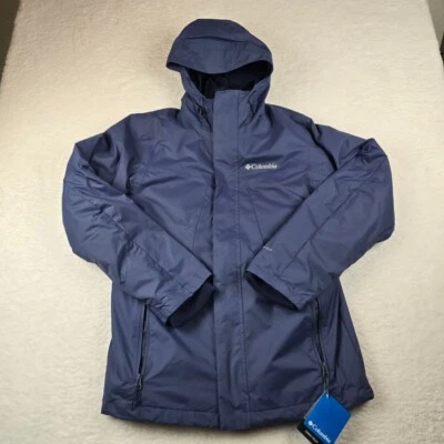 Columbia Tunnel Falls Interchange Jacket Men's Size S Dark Mountain 3-in-1 Hood - Image 1 of 4