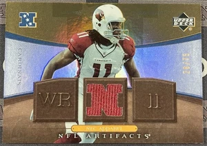 2007 manufatti Larry Fitzgerald reliquia /75 - Foto 1 di 2