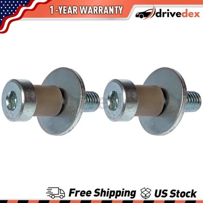 Pair Dorman - HELP Door Lock Striker Fits 1975 1976 1977 1978 GMC C15 - Image 1 of 4