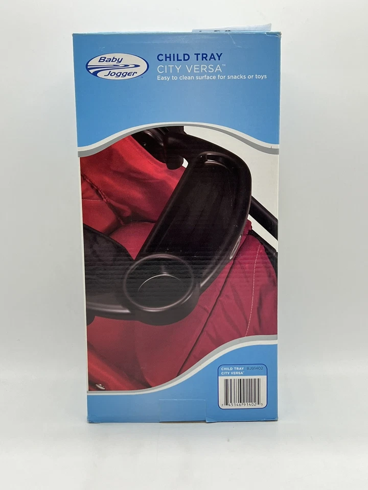 Bandeja infantil Baby Jogger 2012 BJ91402 para aperitivos o juguetes Black City Versa Foto 1 de 4