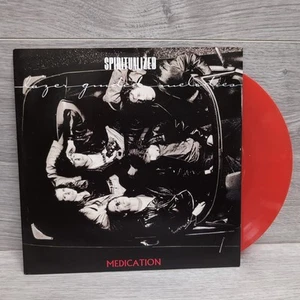 Spiritualized – Medication / Smiles - 7" Red Vinyl Single Record - 1992 Ltd Ed  - Picture 1 of 5