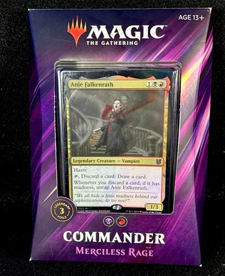 MTG 2019 Merciless Rage Commander Deck Factory Sealed - Image 1 of 3