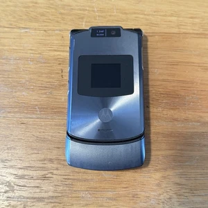 Teléfono Motorola RAZR V3xx Negro Abatible Enciende “SIN PROBAR” Compra/Vende Como Está Leer ¡Blw! - Imagen 1 de 13