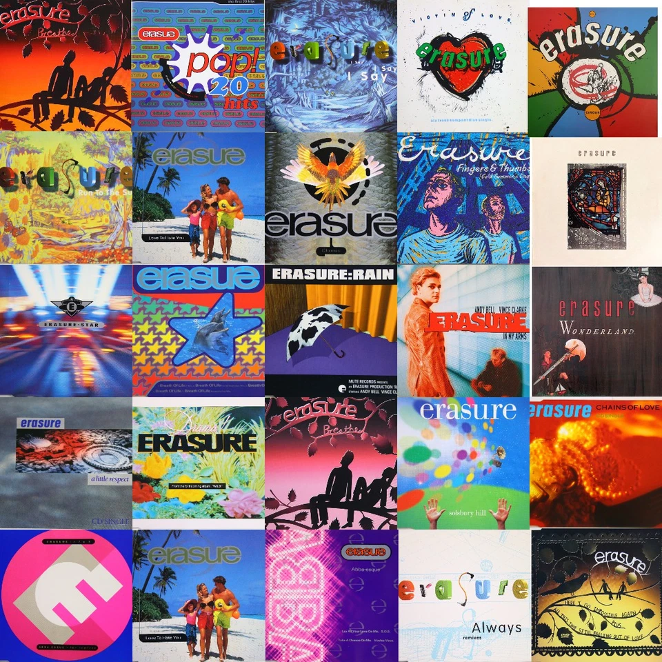 Music Songs Musik Cd Album Maxi Beste von Erasure Andy Bell Clarke Auswahl - Bild 1 von 1