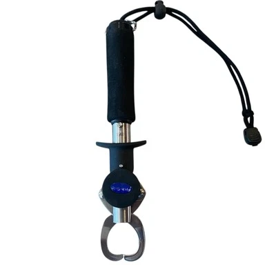 Fishing Gripper Scale with Ruler Fish Lip Grabber Tool Measuring Length & Weight - Image 1 of 4