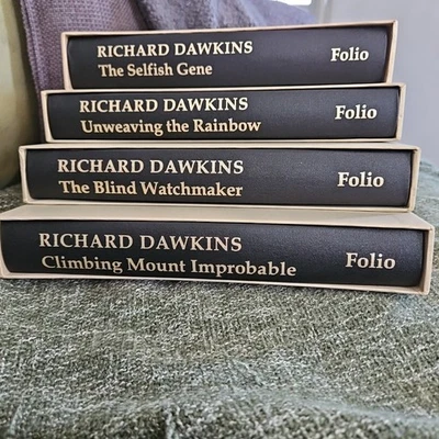 Richard Dawkins Collection - Folio Society 4 x Book Set Mint as New - Image 1 of 4