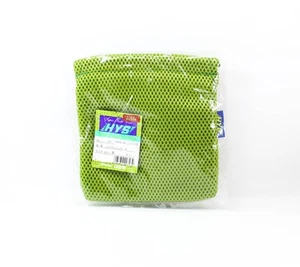 Hiyoshiya Five Netztasche mit zwei Rollen Größe S 17 cm x 18 cm grün (7270) - Bild 1 von 6