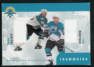 2001-02 ITG Be A Player Memorabilia Teammates Ray Bourque John LeClair - Picture 1 of 2