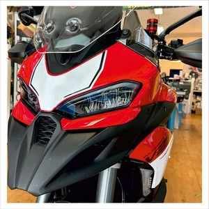 Adesivo tabella porta numero Ducati Multistrada V2 V2S new model 2025 DV MV2 B5 - Picture 1 of 2