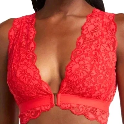 WE ARE HAH Got Your Back Bra Siren Red Free People Size Extra Large #69032 - Image 1 of 4