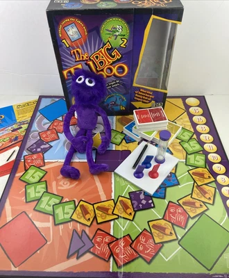 The Big Taboo Board Game Bendy Bob Plush Toy Parker Hasbro Complete. Age 12+ VGC - Image 1 of 4