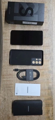 Samsung Galaxy S21 Ultra 5G SM-G998B/DS - 128GB - Phantom Black (Ohne... - Bild 1 von 4