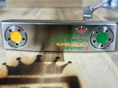 Scotty Cameron Super Sepect Newport 2 *The Masters* 34” w/ Scotty HC - Image 1 of 4
