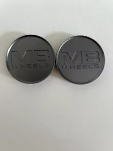 Lot of 2 MB Wheels Pop-In Center Cap Part# C-666-1 Stock# 4129 - Bild 1 von 4