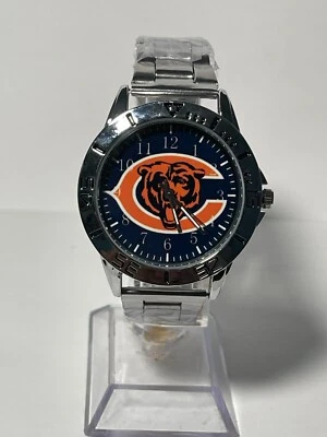 Reloj Pulsera Chicago Bears NFL Informal Acero Inoxidable NUEVO Foto 1 de 4