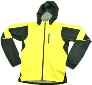 North Face Coat Mens Jacket Small AK Stormy Trail Energy Yellow / Black RRP £160 - Picture 1 of 8