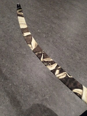 Longbow recurve bow corn belt corn field camo limb covers. - Image 1 of 4