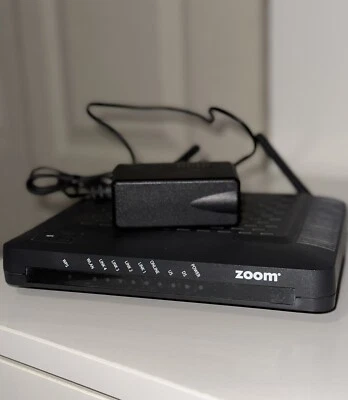 Zoom Docsis 3.0 Cable Modem/Router with Wireless-N and Gigabit Ethernet 5352 - Image 1 of 4