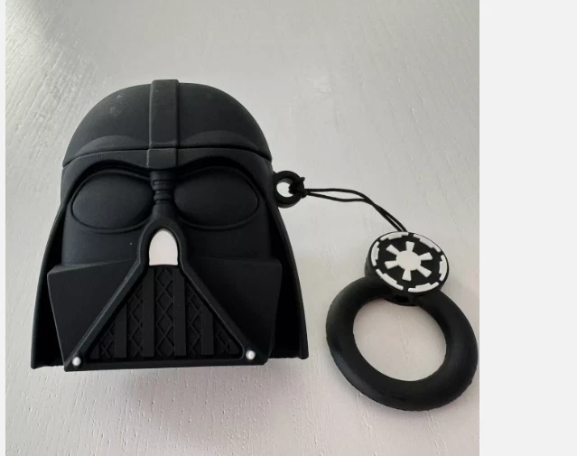 Airpods Case Cover For Apple Airpods PRO Silicone Case Cover Darth Vader 2025 - Image 1 of 2