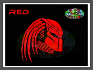 Predator Predators Mask T Shirt A Black Top Alien Retro Movie T-shirt Custom - Picture 1 of 17