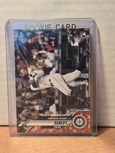 2020 Topps Update Kyle Lewis Rookie Memorial Day Camo 71/76 Mint Rare - Picture 1 of 2