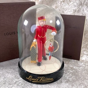 Louis Vuitton Glass Snow Globe Dome Hotel Page Boy Limited 2012 Model with Case - Picture 1 of 15
