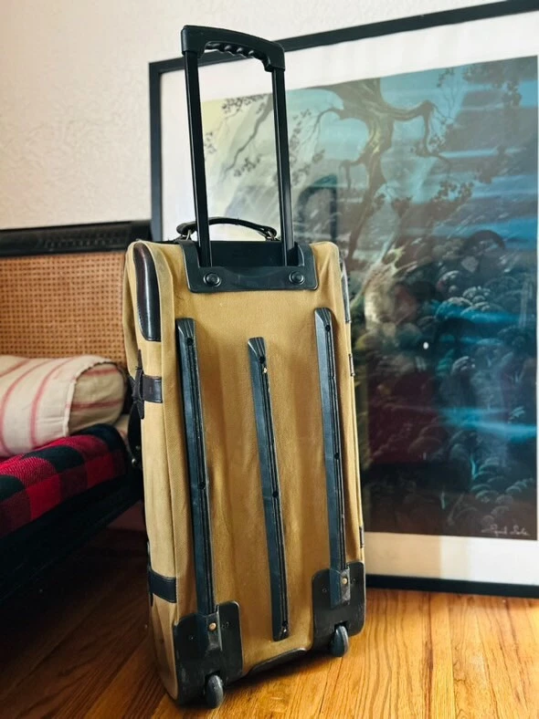 Filson Wheeled Duffle Travel Bag Rugged Twill X-Large Style 284 Ykk Zipper USA - Image 1 of 4