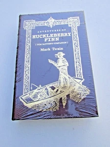 Easton Press HUCKLEBERRY FINN Mark Twain SEALED - MINT - Picture 1 of 4