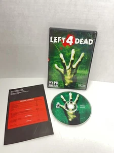 Left 4 Dead (Windows PC, 2008) - CIB w/ Manual, Very good, *Key used* TESTED - Bild 1 von 6