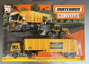 2024 Matchbox Convoys Ford Cargo MBX Dump Trailer Quarry King 1:64 Diecast Truck - Picture 1 of 1