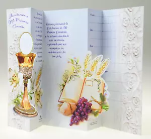 Invitaciones de Primera Comunion Spanish First Communion Invitations Favors - Picture 1 of 6