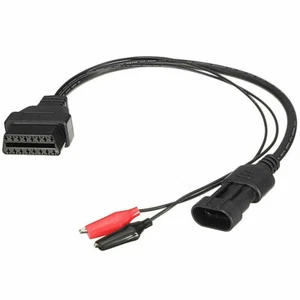 Cavo Adattatore 3 Pin GuzziDiag JPDiag adatto a DUCATI GUZZI MV GILERA MORINI - Foto 1 di 1
