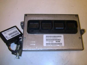 2003 Dodge Durango Engine Computer Module w/ Transceiver ECU ECM DME- 56040503AE - Picture 1 of 3