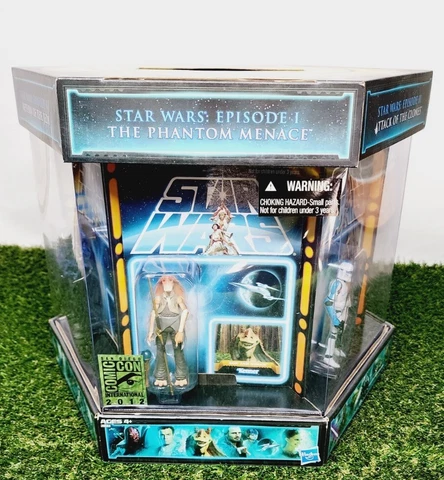 Carbon Freeze Chamber Star Wars SDCC Vintage Collection Jar Jar Binks Mint cond Cover
