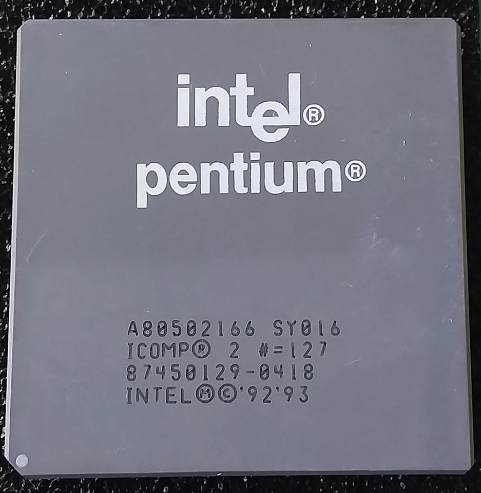 Intel ® Pentium ® Prozessor A80502166 SY016 CPU Klassiker Computer Rechner - Bild 1 von 1