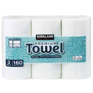 Kirkland Signature Paper Towel Create A Size 12 x 160 Sheets - Picture 1 of 2