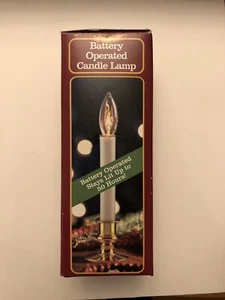 Battery Operated Candle Lamp Set Of 7 - Picture 1 of 3