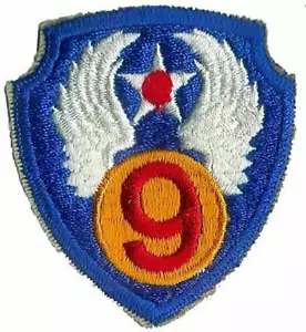 9º PARCHE DEL CUERPO AÉREO DEL EJÉRCITO DE LA FUERZA AÉREA (REPRODUCCIÓN) - Imagen 1 de 1