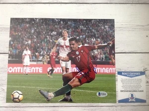 Andre Silva signiert handsigniert 8x10 Foto AC Mailand Beckett BAS COA a - Bild 1 von 2