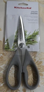 NEW KitchenAid All Purpose Kitchen Shears Kitchen Scissors, GRAY NEW - Picture 1 of 2
