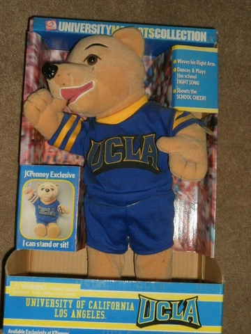 2001 UCLA Bear University Mascots Collection JC Penney NEW Cover