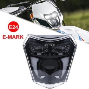 For KTM 690 Enduro EXC 2017-2022 65W LED Headlight Assembly w/DRL Plug & Play - Picture 1 of 12