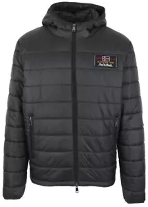 Paul & Shark YACHTING Men's Ultralight Quilted Jacket Size XL Black Kipawa KPW - Picture 1 of 10