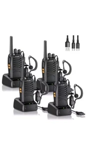 JUCJET Walkie Talkies Walkie Talkie große Reichweite für Erwachsene USB C 4er Set - Bild 1 von 7