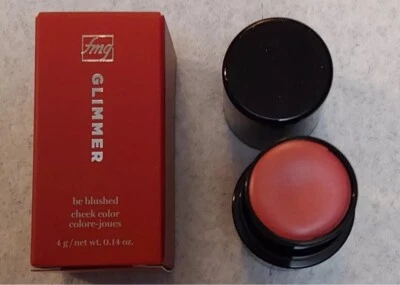 Avon fmg Glimmer Be Blushed Cheek Color, Icy Petal, 0.14 Oz, New, Free Ship - Image 1 of 2
