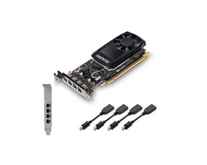 4GB nVIDIA Quadro P1000 GDDR5 4x Mini-DP 699-5G212-0502-110 Graphics Card - Picture 1 of 1