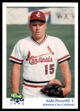 1992 Classic Best Aldo Pecorilli Johnson City Cardinals #10