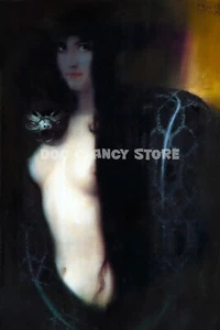 Die Sünde 18x27 Poster (Franz von Stuck, Jugendstil) - Bild 1 von 1