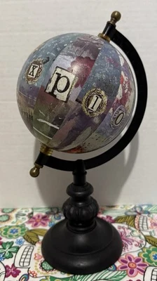 Globo giratorio decorativo de mesa EXPLORAR colección Kelly Rae Roberts Demdaco Foto 1 de 2